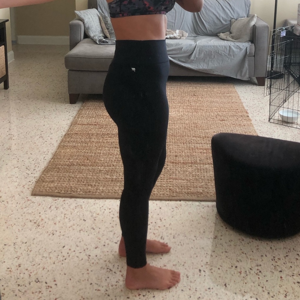 Fabletics Kessler style Hi Waisted Black Leggings